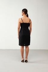 Black Classic Cotton Dress