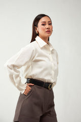 Off White Flawless Cotton Shirt