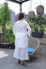 Off White Kurta Set
