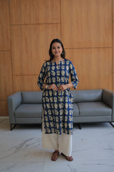 Blue Kalamkari Kurta