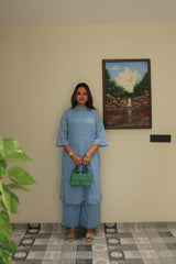 Powder Blue Kurta Set