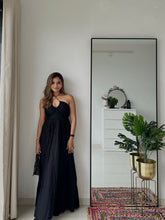 Black Flawlessly Pleated Dress