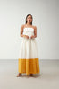 Off White Flawless Color Blocked Dress