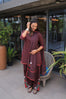 brown farsi salwar set