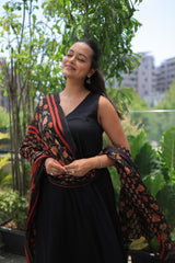Black Classic Kurta Set