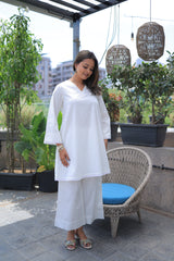Off White Kurta Set