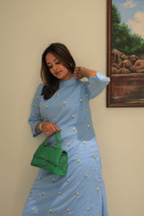 Powder Blue Kurta Set