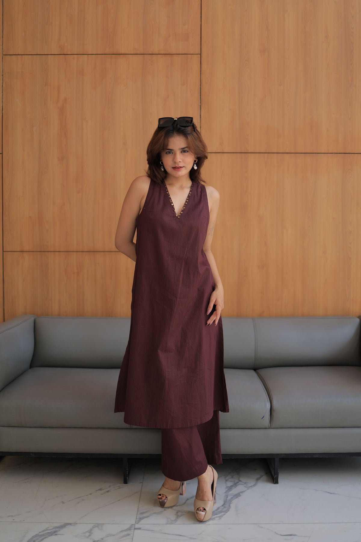 Brown Co-Ord Set